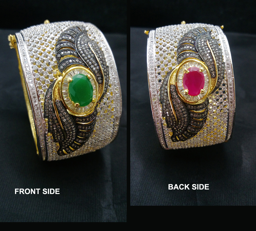 buy ad, cz bangles online in India