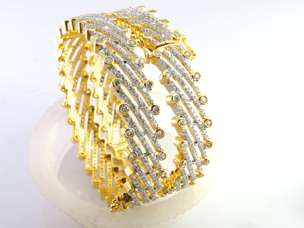 shop online for ad, cz, cubic zircon bangles