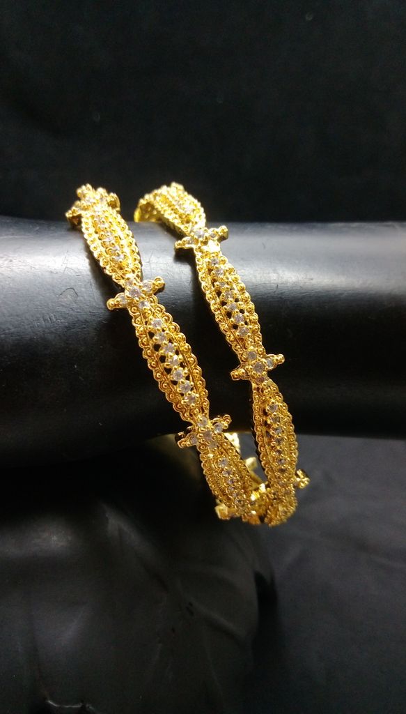 buy ad, cz bangles online in India