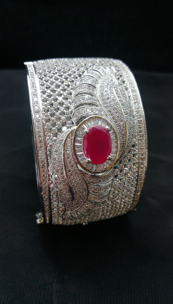 ad and cubic zircon bangles online