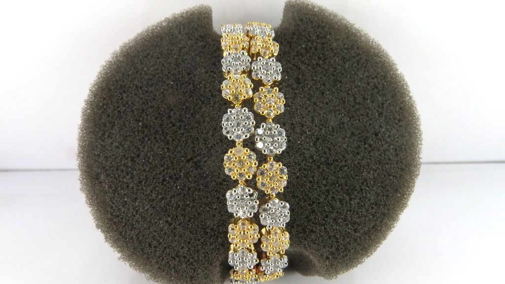 cubic zircon bangles online