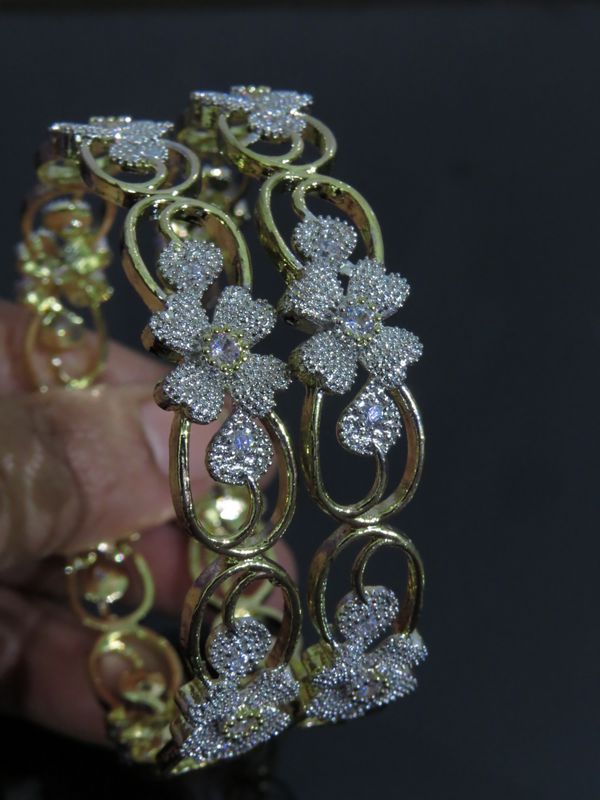 cubic zircon bangles online