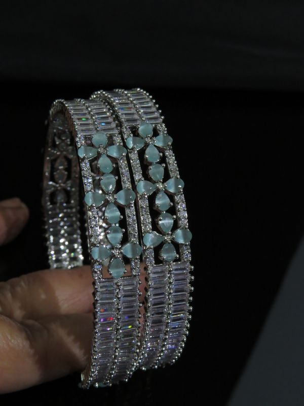 ad and cubic zircon bangles online