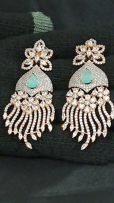 Classy look stylish earrings mink