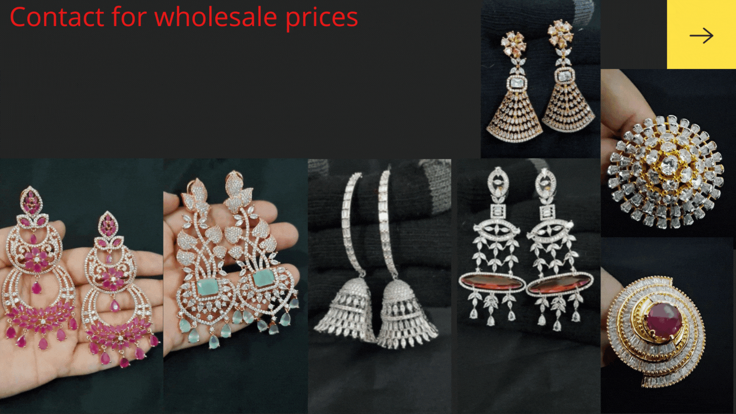costume jewellery wholesale from India