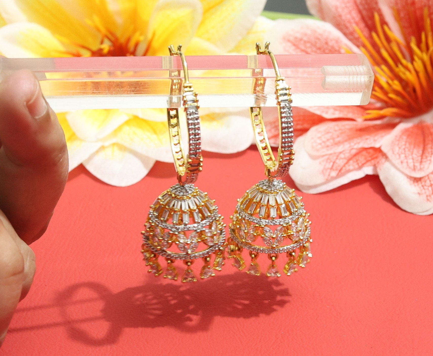 Short Classy Jhumki Earrings